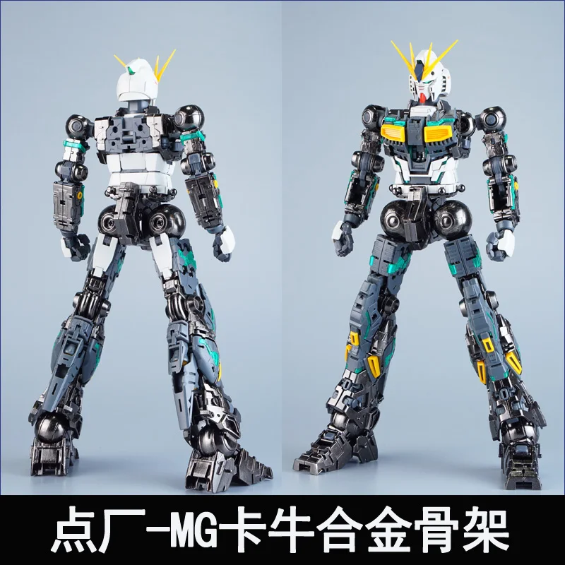 Dianwork Mg 1/100 Nu (Ka Ver.) مجموعة إطارات مصنوعة من خليط معدني لشخصيات الحركة، مجموعة ملحقات مجمعة مسبقًا هدية