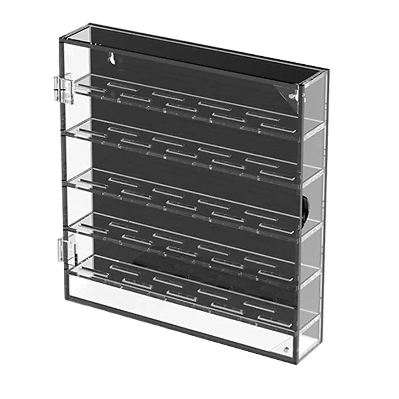 

Коробка-органайзер для коллекционных монет и значков: прозрачный круглый шкаф-витрина для хранения и демонстрации на стене или на столе
