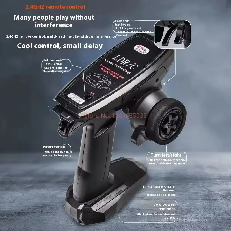 

LDRC LD2801 LD2802 LD2803 LD2804 1/28 4WD RC Дрифт Автомобиль Пропорциональное рулевое управление Светодиодные фары 2,4G Игрушки для детей