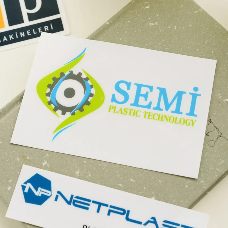 Custom. Signboard PVC Face PC Panel Pet Panel Label Sticker Label Film