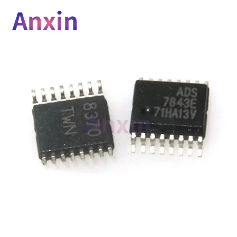 

ADS7843E 7843E ADS7843 SSOP-16 Touch Screen Controllers 12-bit Sampling Analog To Digital Converter ADC IC SMD Chip
