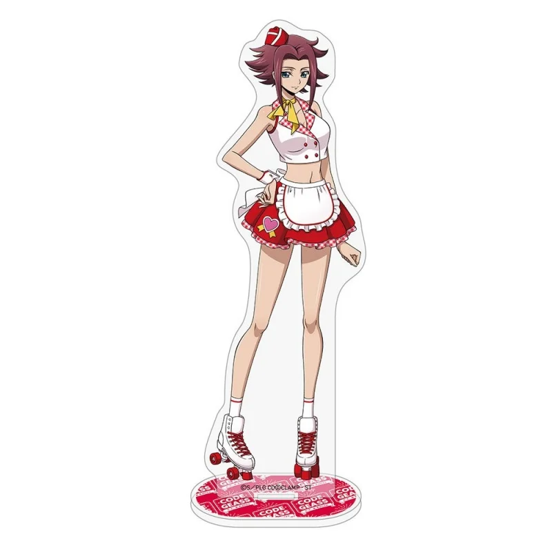 Code Geass: Lelouch of the Rebellion 15CM Acrylic Figure Stand Figure Desktop Ornament Collecting Accessories Keychain
