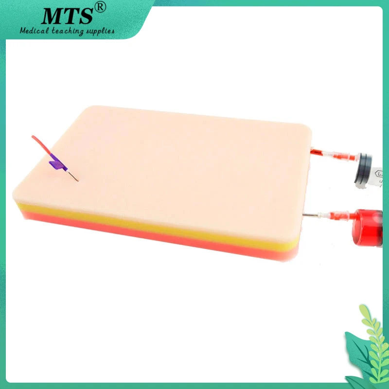 

Силиконовый модуль возврата крови MTS, venipuncture, медицинский хирургический набор для тренировки швов