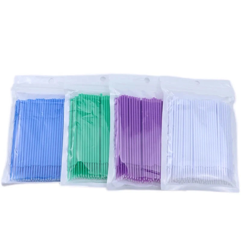 

100Pcs Dentistry Accessories Dental Disposable Applicator Micro Brush For Dental Application Oral Care Dentist Materials