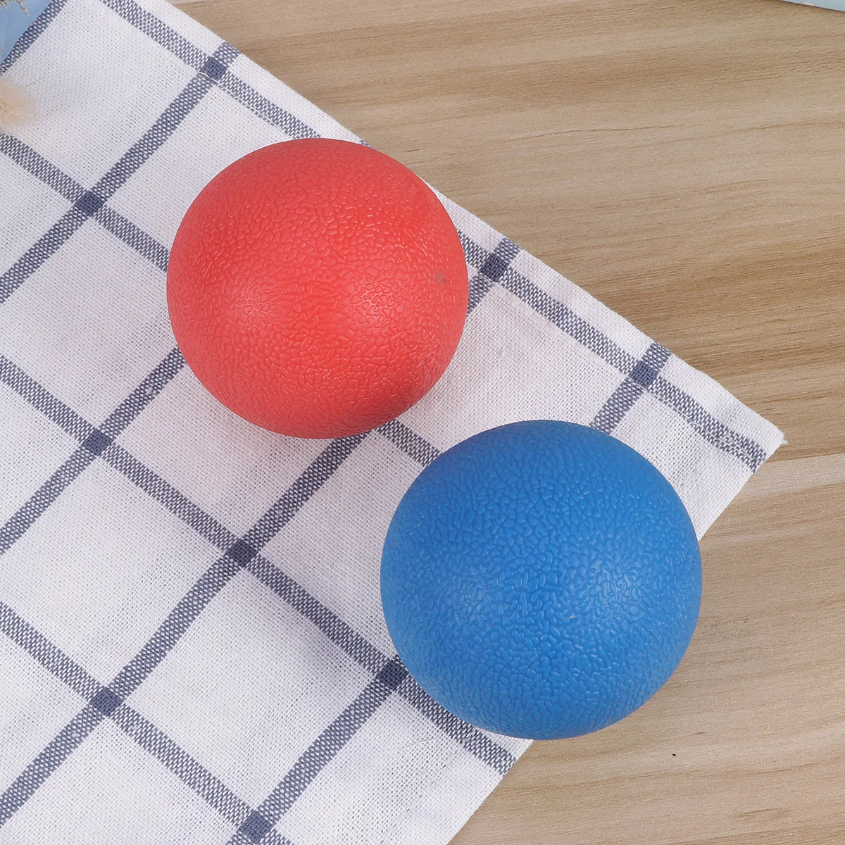 2 PCS Gym Ball Trigger Point Massager Balls Hand Foot Yoga Muscle Roller Hockey
