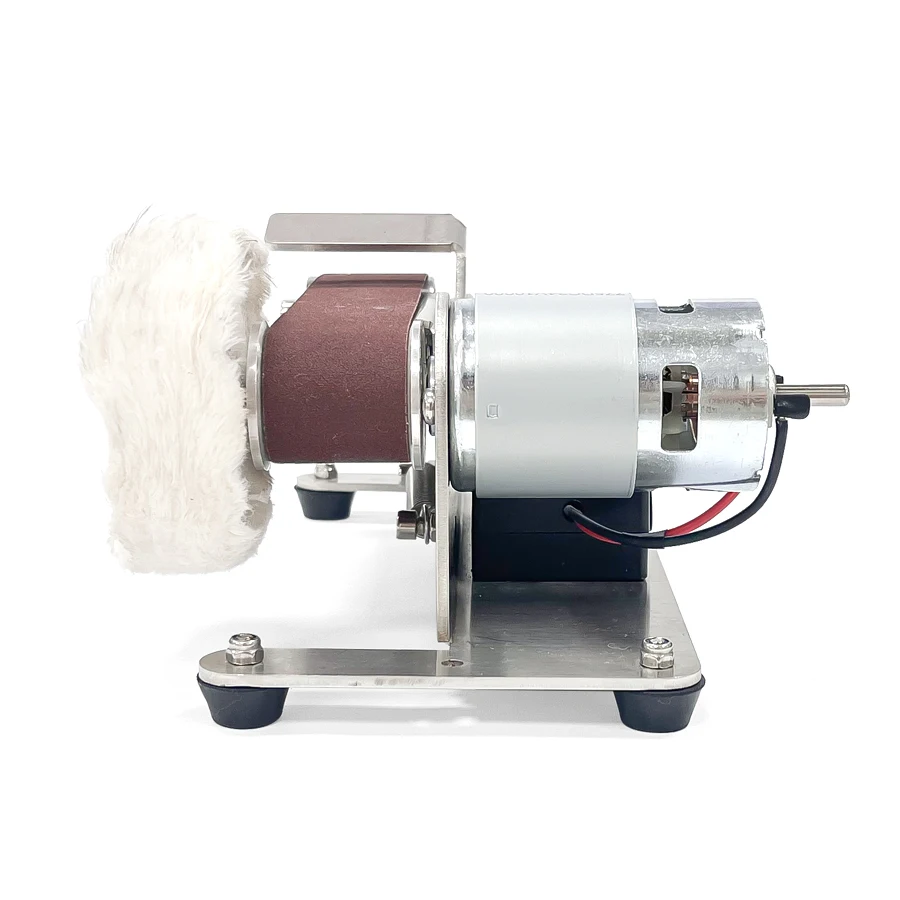 Adjustable DIY Electric Power Mini Belt Grinder for Polishing & Grinding Sharpener for Cutter Edges