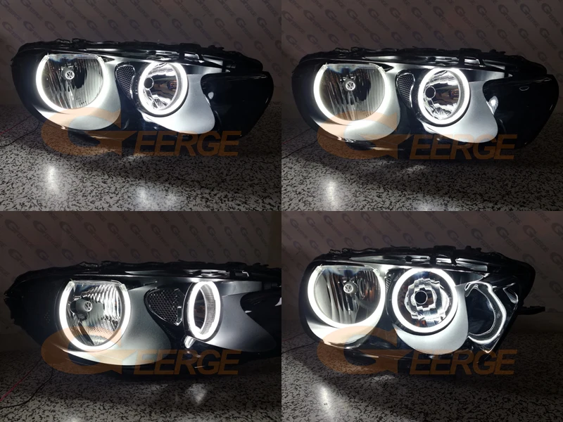 For Volkswagen VW Scirocco III 2008-2013 Pre Facelift Headlight Excellent Ultra Bright CCFL Angel Eyes Halo Rings Kit Day Light