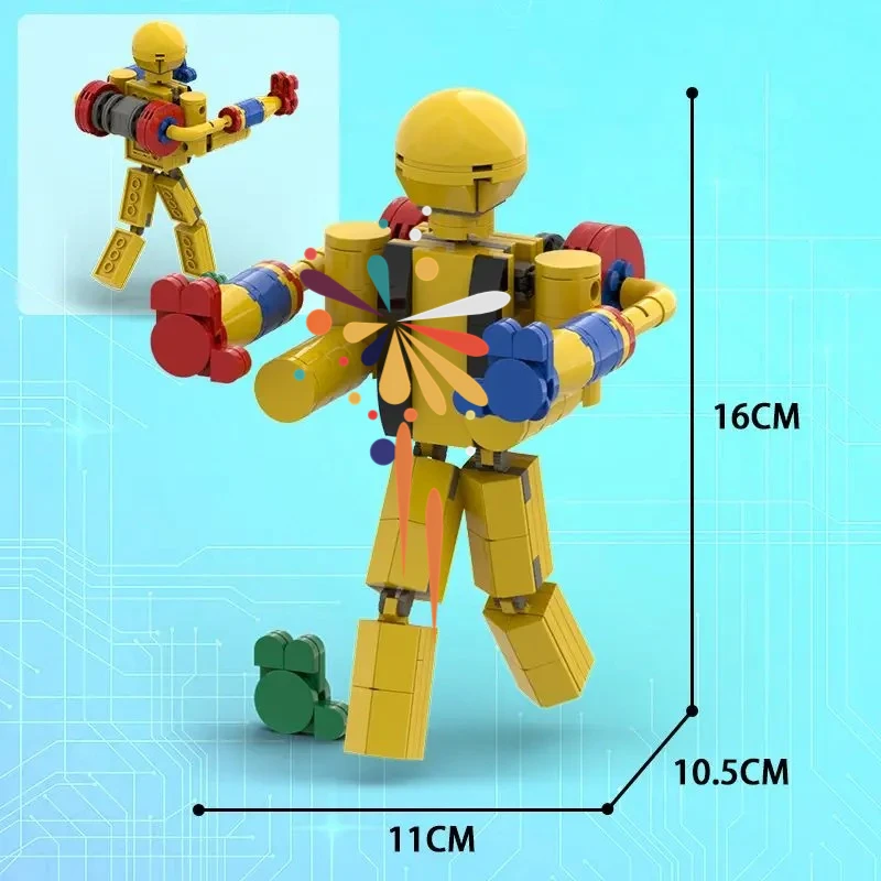 New POPPY MAMA Poppy Playtime 3 Building Block Doll High Difficulty Puzzle Assembly Toy Model for Boys and Girls Educational