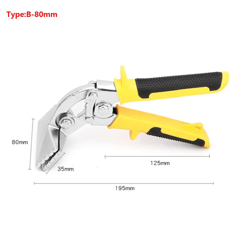 1PC Sheet Metal  Bending Pliers Hand Seamer Wide Jaw Straight 80mm Elbow 80mm or Straight 150mm Tool for Welding Tools Clamps