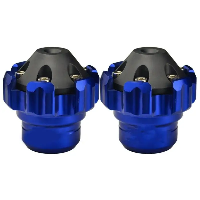 Upgraded Motorcycle Front Fork Protector Anti Fall Guard With Shock Absorbing Structure Easy Installs for Bike Builds  