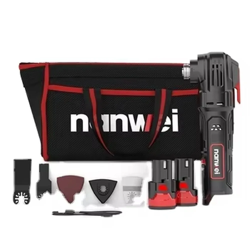 Nanwei 12V Brushed Motor Multifunctional Shovel Lithium Battery Wood Working Power Tool Cordless Electric Garden
