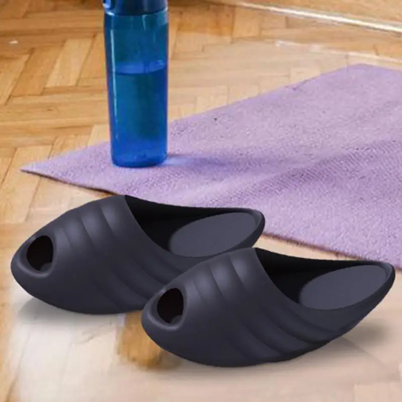 Women Massage Slippers Ergonomic Thick Sole Fitness Shaking Slides Shoes Sculpting Hip And Legs Slimming Yoga Massage Shoe