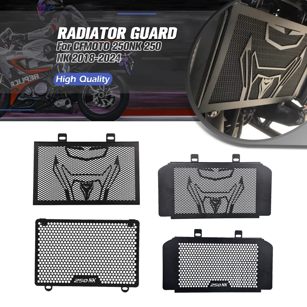 

For CFMOTO 250NK 250 NK 2018 2019 2020 2021 2022 2023 2024 Radiator Guard Motorcycle CNC Parts Radiator Grille Protection Cover