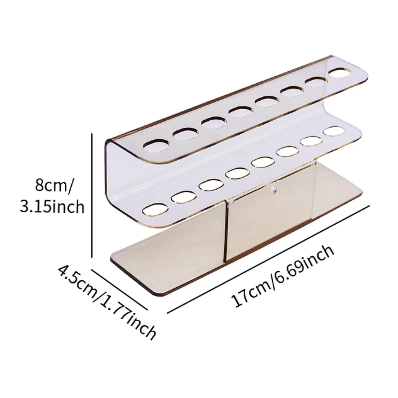 Support de pince à épiler léger pour fournitures d'extension de cils, Table de robe de beauté