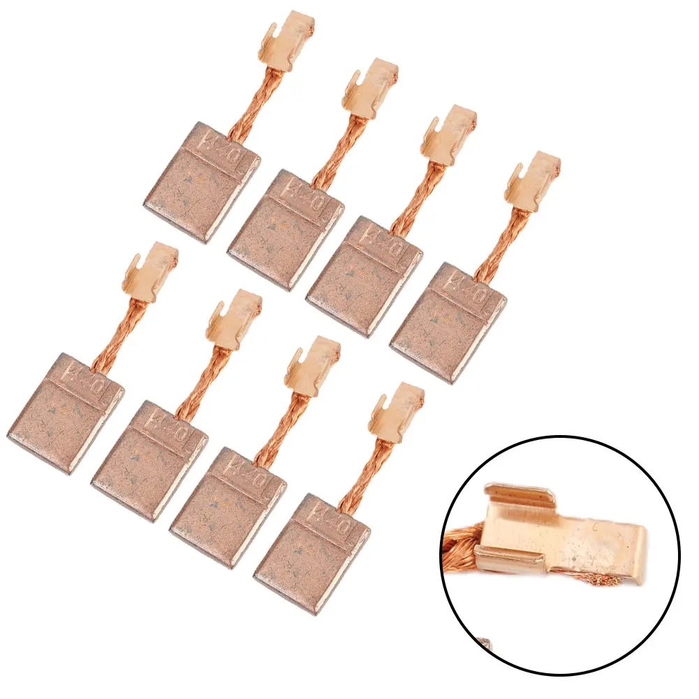 CB-440 Carbon Brushes 13x10x3mm For Power Tools Electric Motor Replacement Parts Rotary Hammer Drill Angle Grinder Accessories