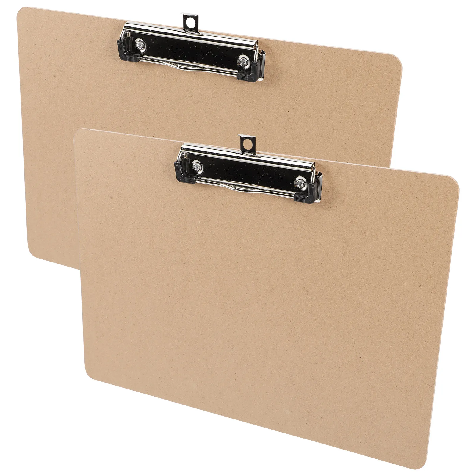 

2Pcs Portable Writing Clipboard Thickened File Board Document Clip Office Hardboard Multi Purpose Drawing Boards for Artists