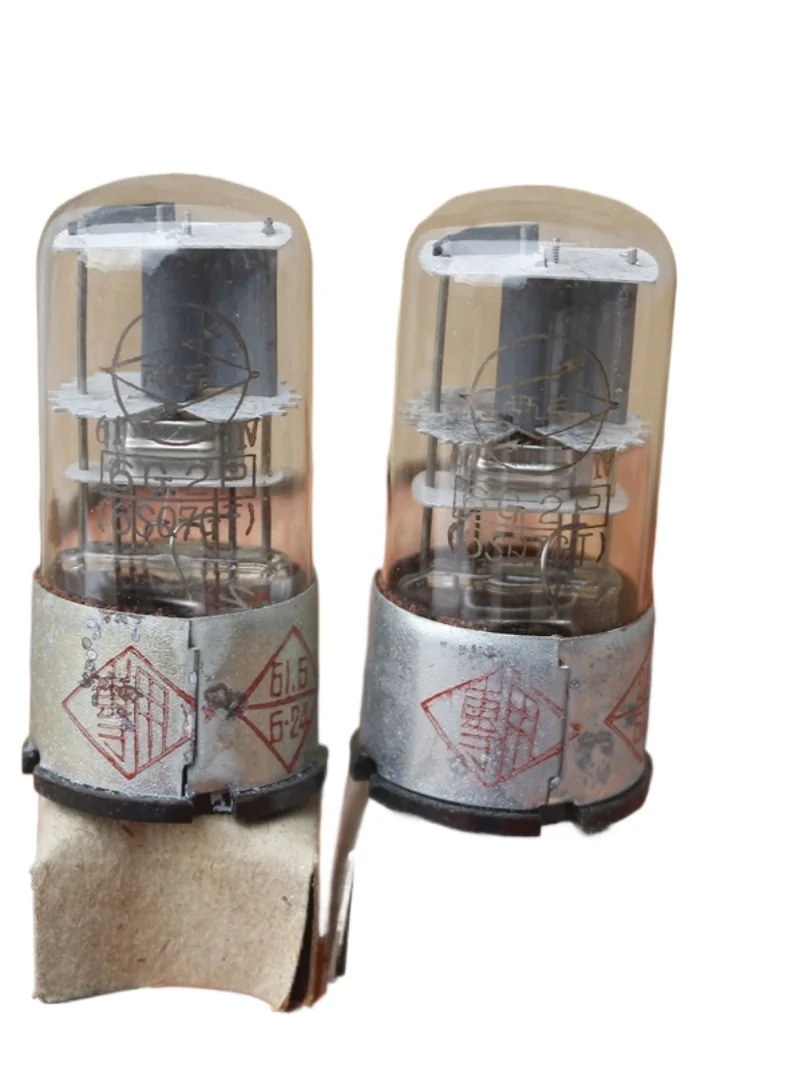 The new 6SQ7GT6G2P hot oxide cathode next to the vacuum tube