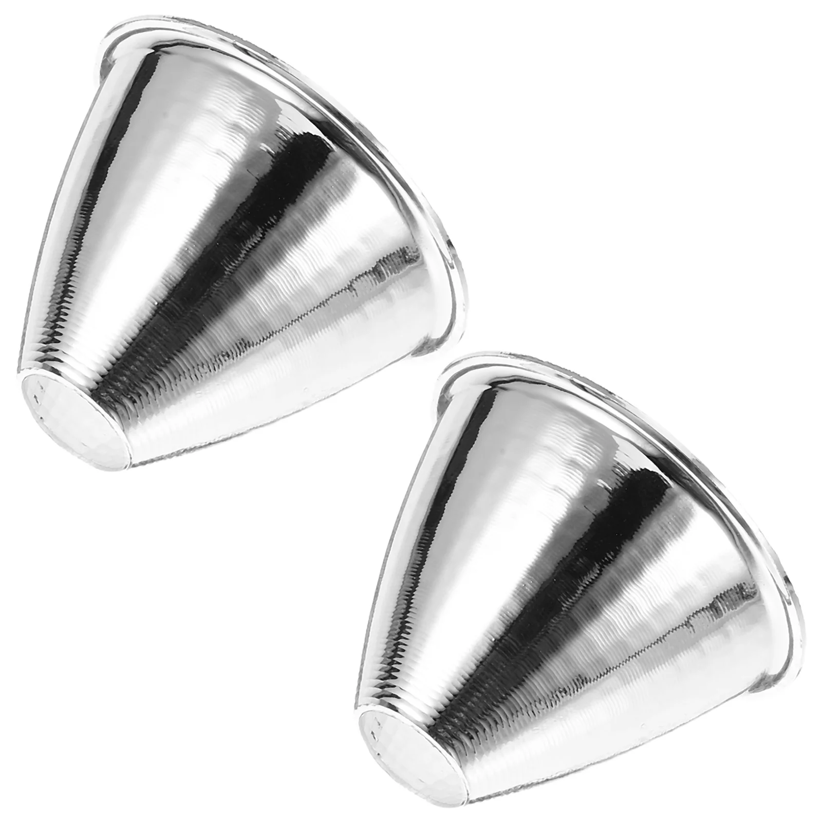 

2Pcs Flashlight Reflector Cup LED Light Reflector Replacement Spotlight Lampshade High Brightness Accessory for Indoor Outdoor