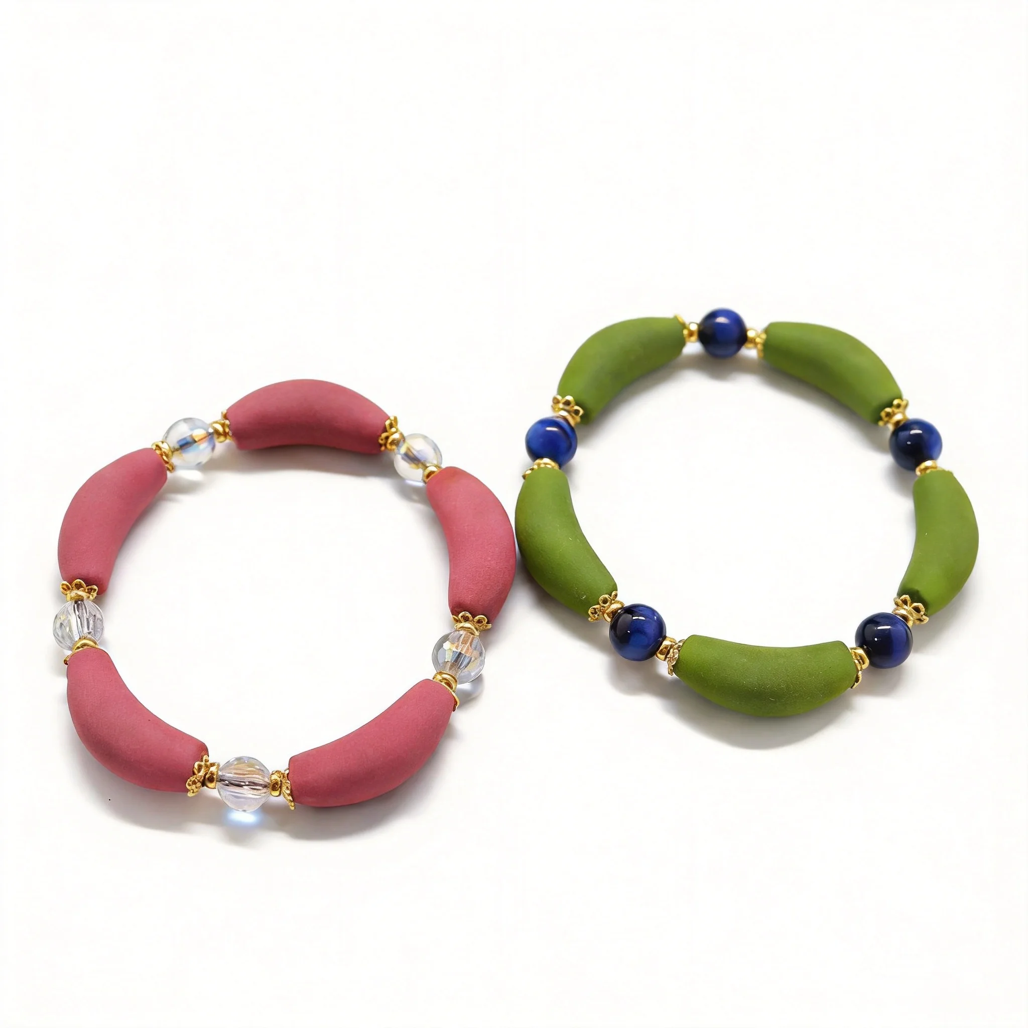 Chinese Style Lucky Incense Half Bangle Bracelet Peach Blossom Longjing Jasmine Blessing Fortune Good Luck Beaded Bracelet For