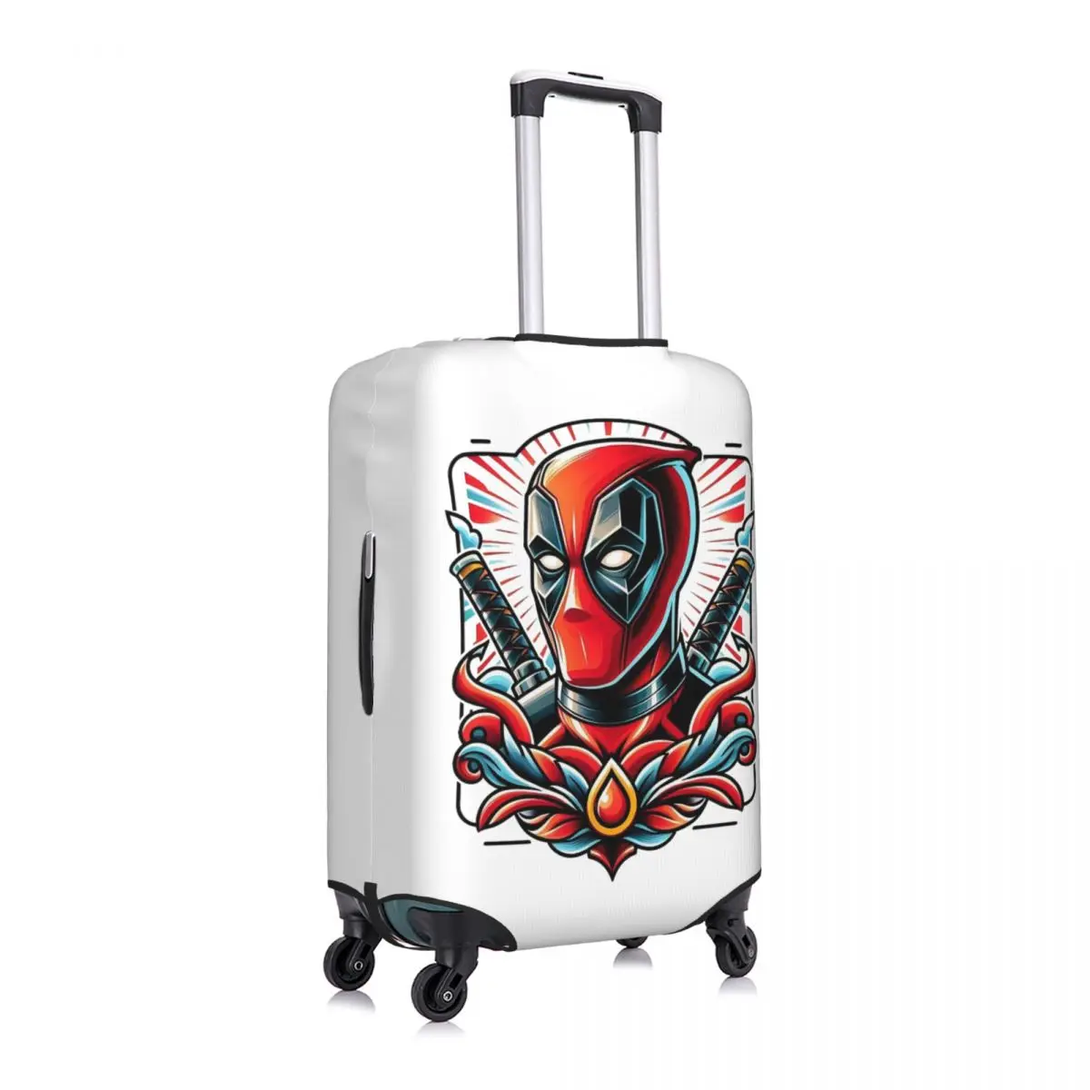 Capa de bagagem personalizada do filme Deadpool, capa protetora engraçada para mala, terno para 18-32 polegadas