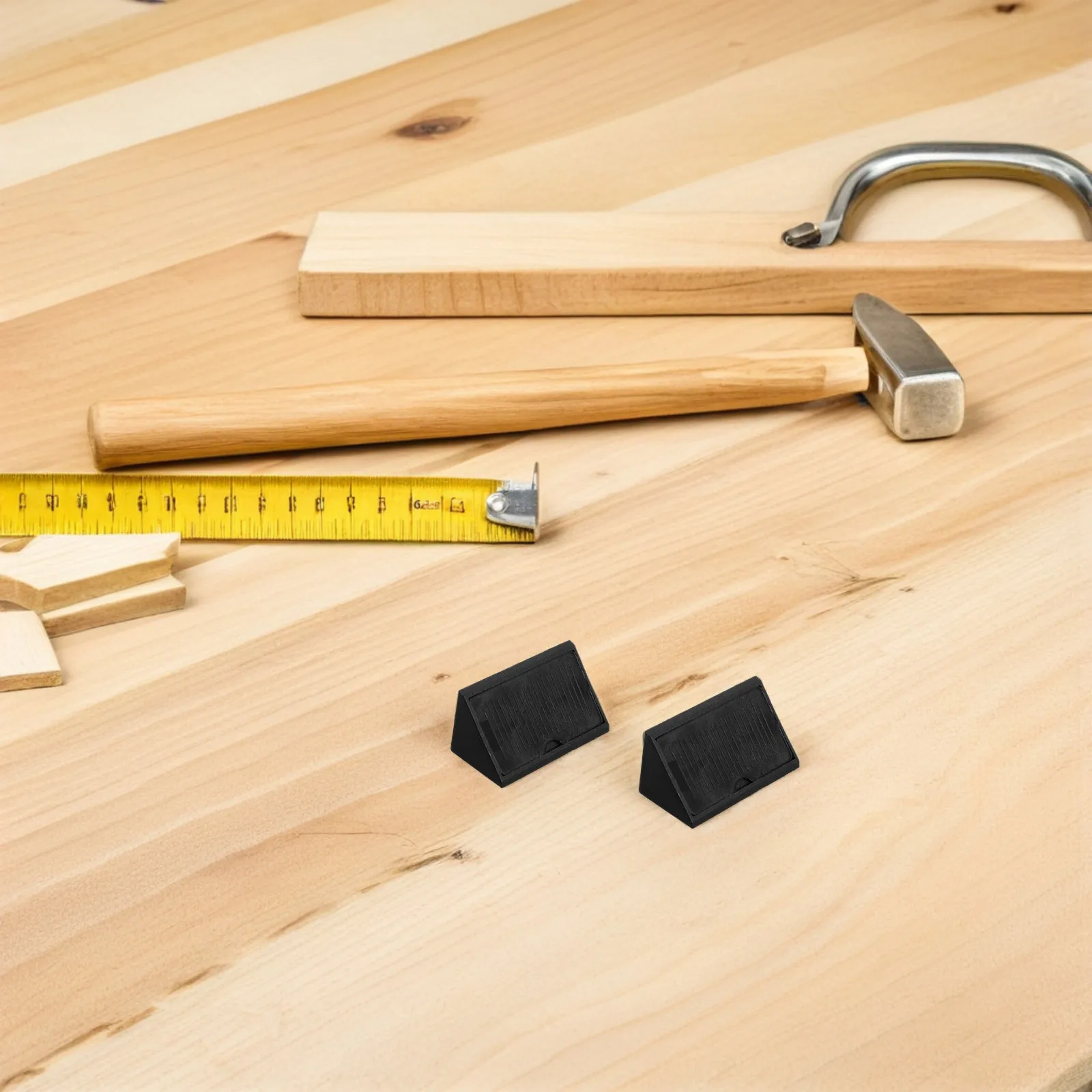 50 قطعة موصل الزاوية غطاء دعامة سميكة لخزانة خزانة الخشب مثلث قوس دعم الثقيلة #2