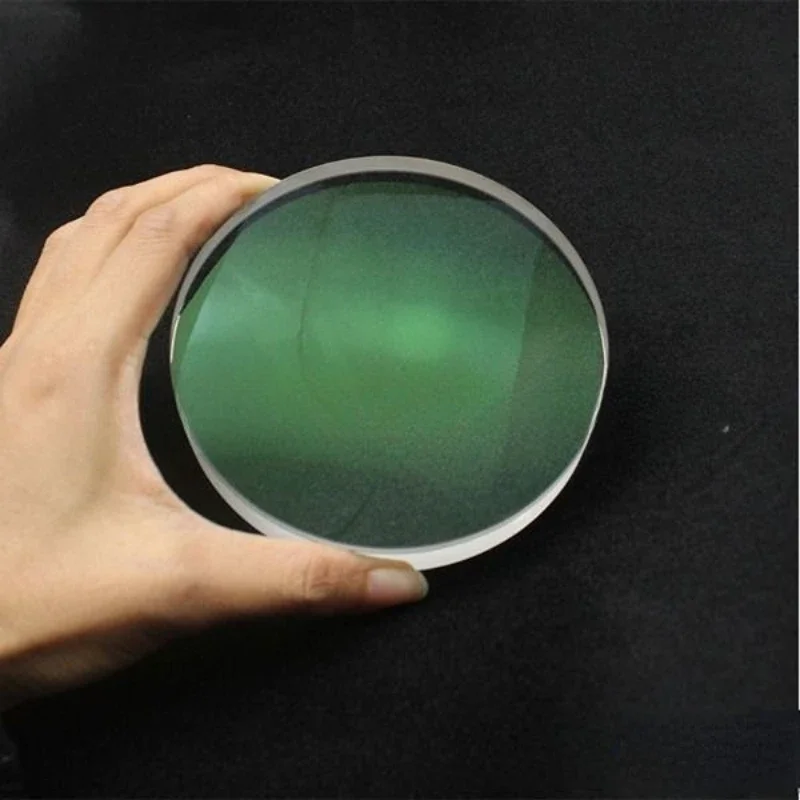 103mm Telescope Cemented Doublet Objective Lenses Achromatic Optical Lens Focal Length 405mm Green Coating