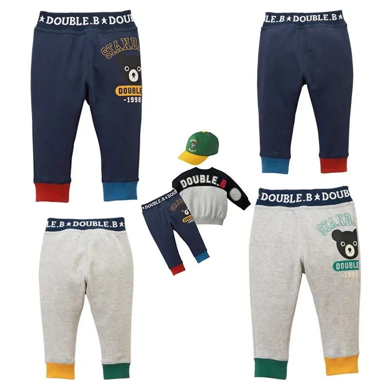 

Boys Pants Japanese Tide Brand Spring And Autumn New Boy DB Black Bear Sports Pants Children's Casual Pants Trousers