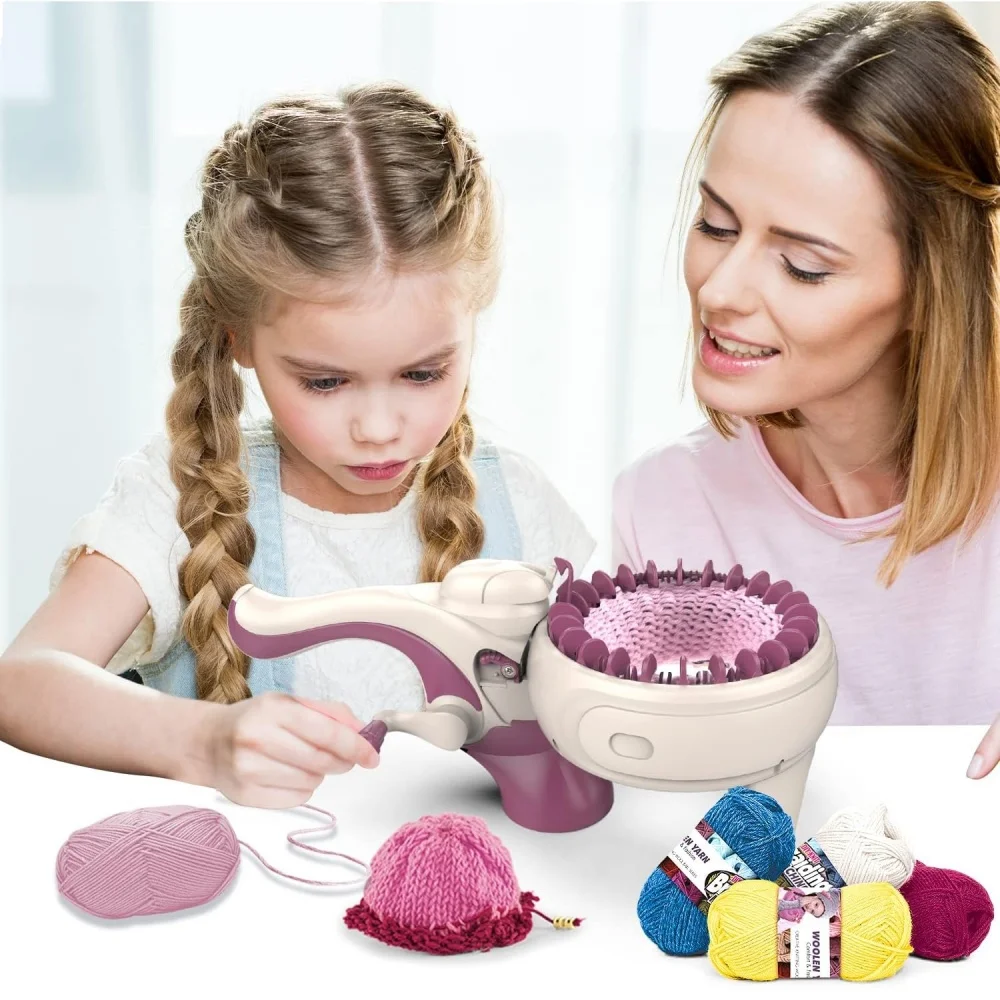 

DIY Handmade Handmade Handcranked Woolen Woven Bag Material Bag for Children's Homemade Scarf Sweater Girl Interactive Toy