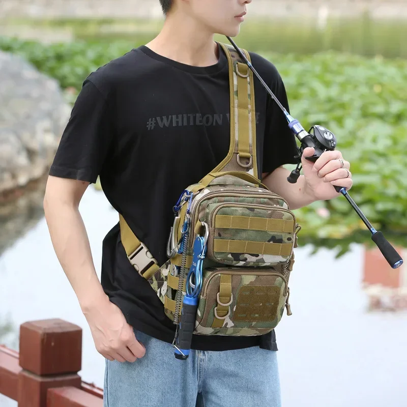 

Новая уличная дорожная сумка, большая нагрудная сумка через плечо для путешествий, сумка для езды на городском мотоцикле, водонепроницаемые уличные сумки