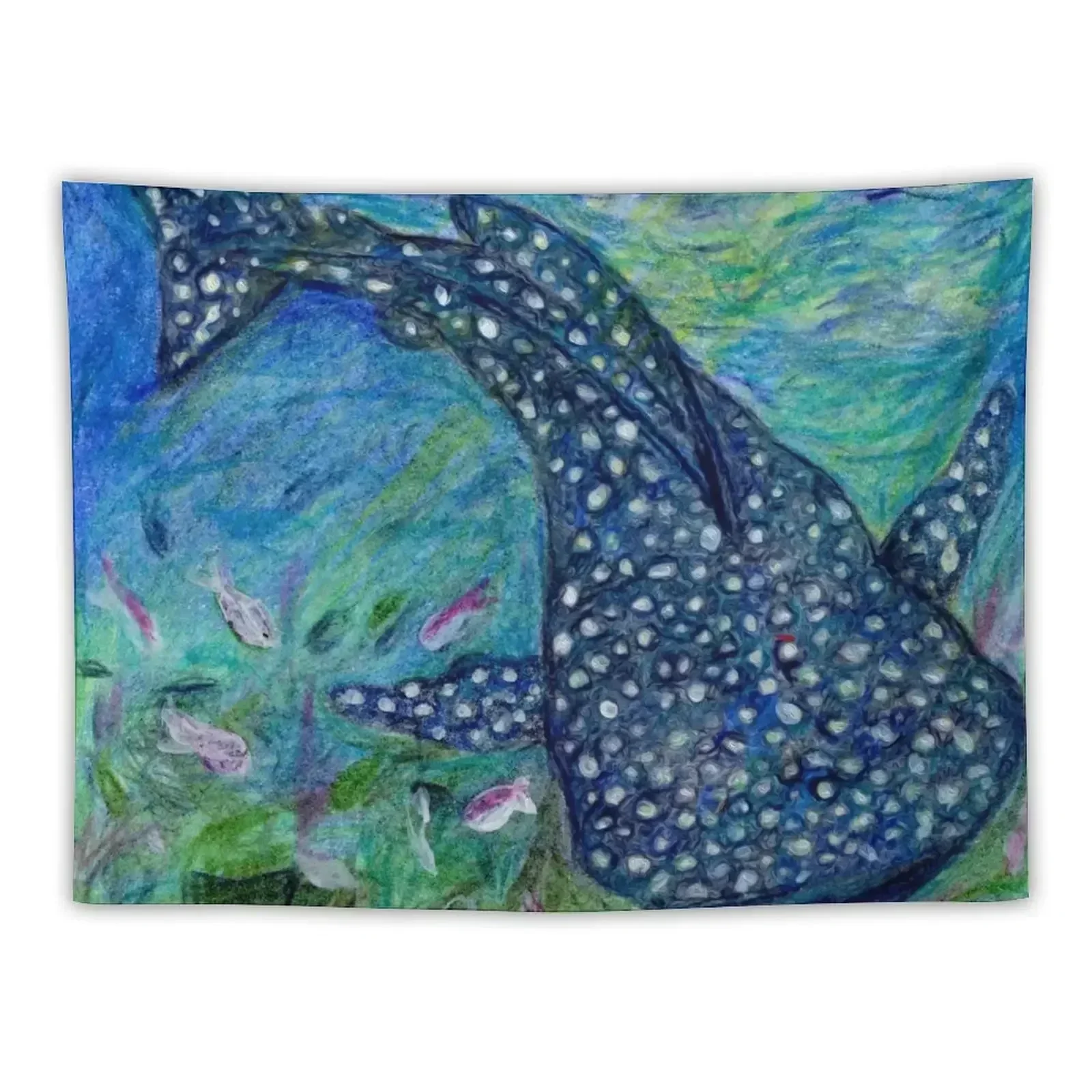 

Whale Shark Tapestry Aesthetic Home Decor Bed Room Decoration Tapestry