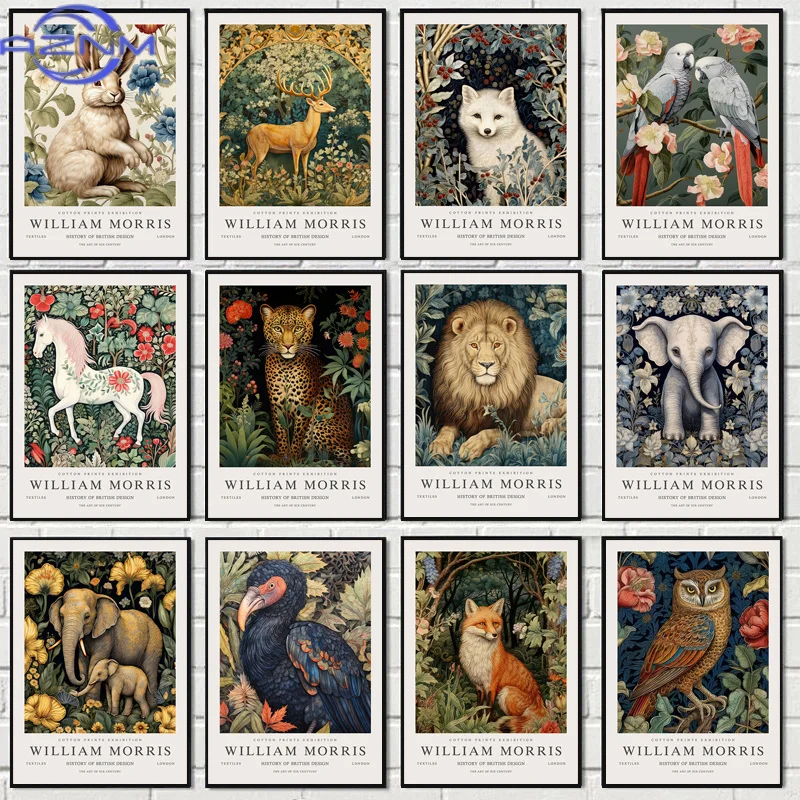 Art Craft William Morris - Постер AZNM William Morris с изображением