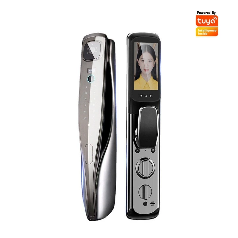 

Tuya Face Recognition Fingerprint Smart Door Lock Home Electronic Password APP Wifi Remote Control Door Lock