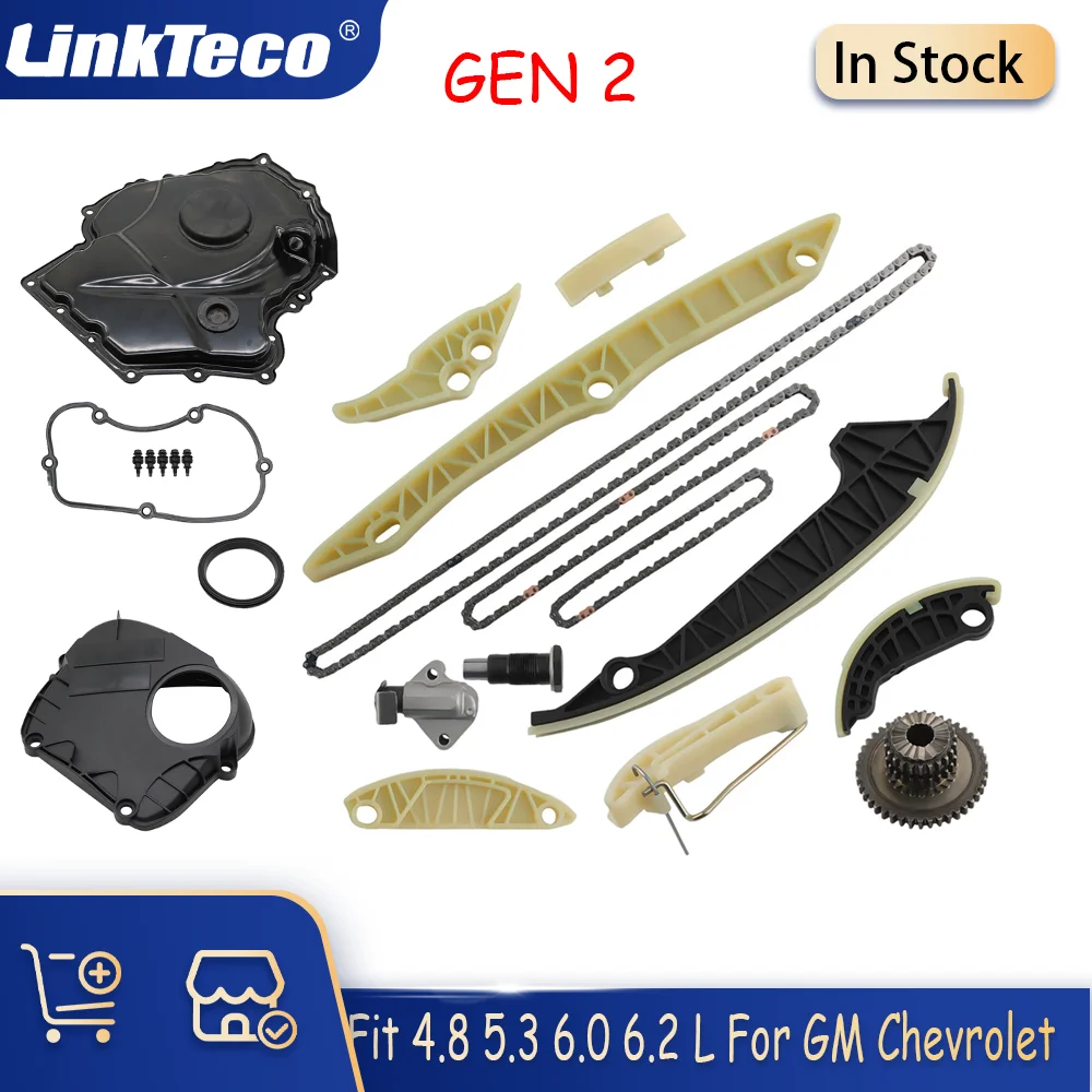 

Timing Chain Kit Timing Cover Fit 1.8T 2.0T TFSI EA888 GEN2 For Audi A3 A4 A6 VW Jetta Tiguan Golf Passat CCTA CAEB 06H109469T