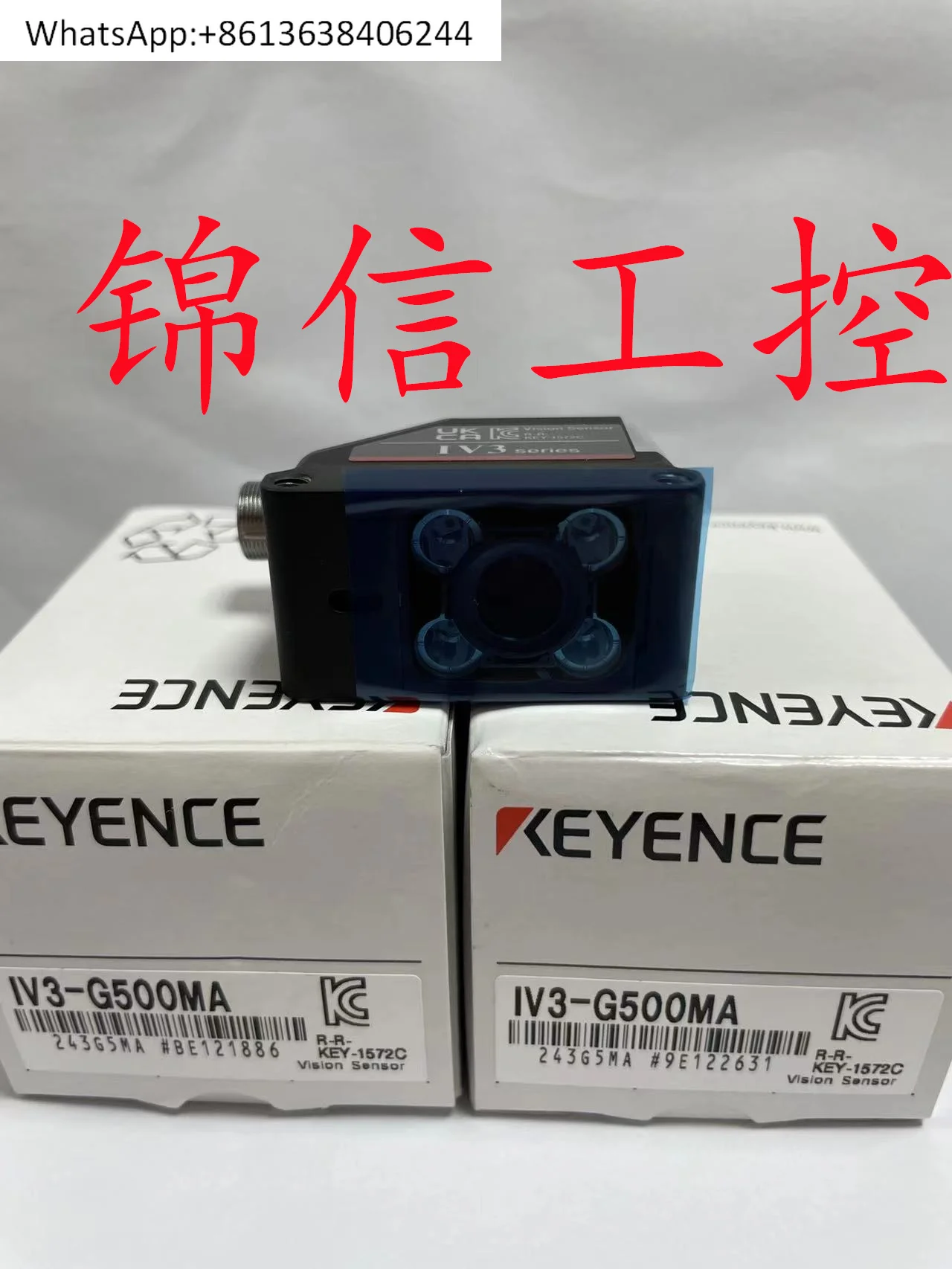 

IV3-G500MA новый оригинальный подлинный датчик распознавания изображений KEYENCE, реальный снимок