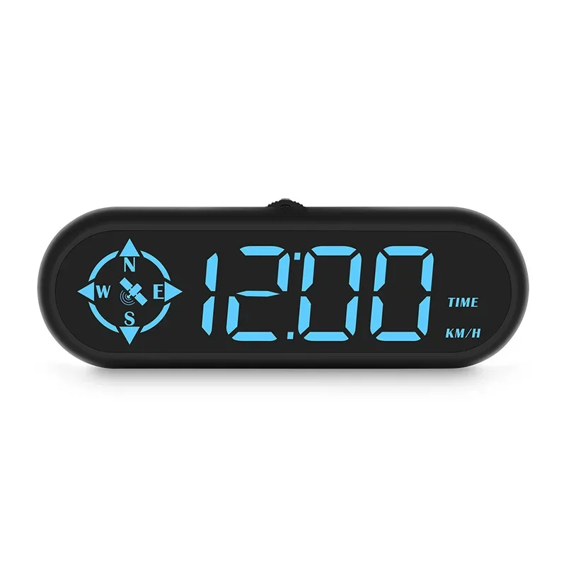 G9 Car HUD With GPS Head Up Display Compass Clock Speedometer KMH Tester Digital Meter On Board Computer Automobile Accessories