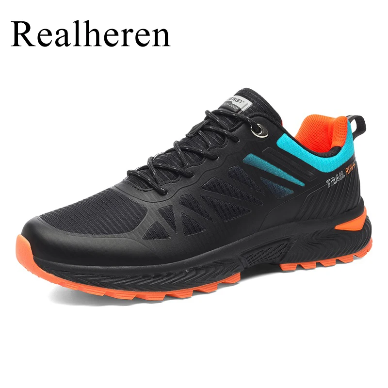 Männer Wasserdichte Trail Running Schuhe Turnschuhe Sport Jogging Trainer Sport Schuhe Outdoor Walking Sportlich Plus Große Größe 54 53 52
