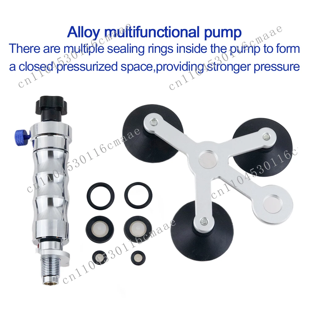 Multifunction Auto Glass Repair Tool Front Windshield Repair Glass Repair Vacuum Pump Glue Injector Stainless Steel