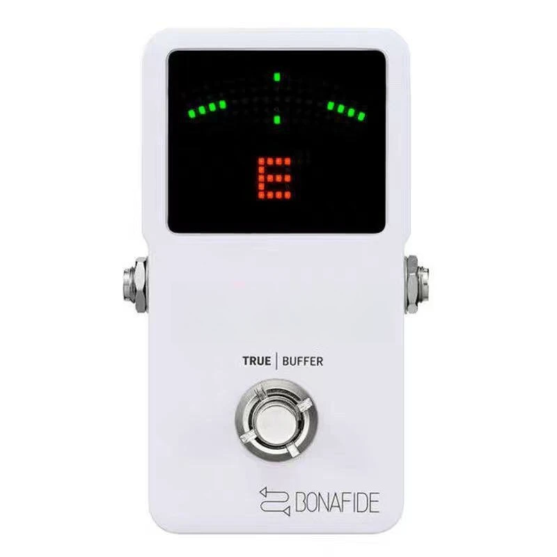 3 Mini Tuner, Guitar Bass Pedal, Accurate Chromatic Tuning, Compact Design, Clip-On Instrument Accessory