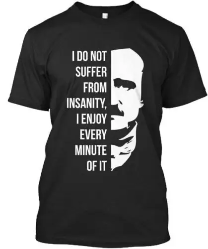 Insane Edgar T-Shirt Made in the USA Size S to 5XL