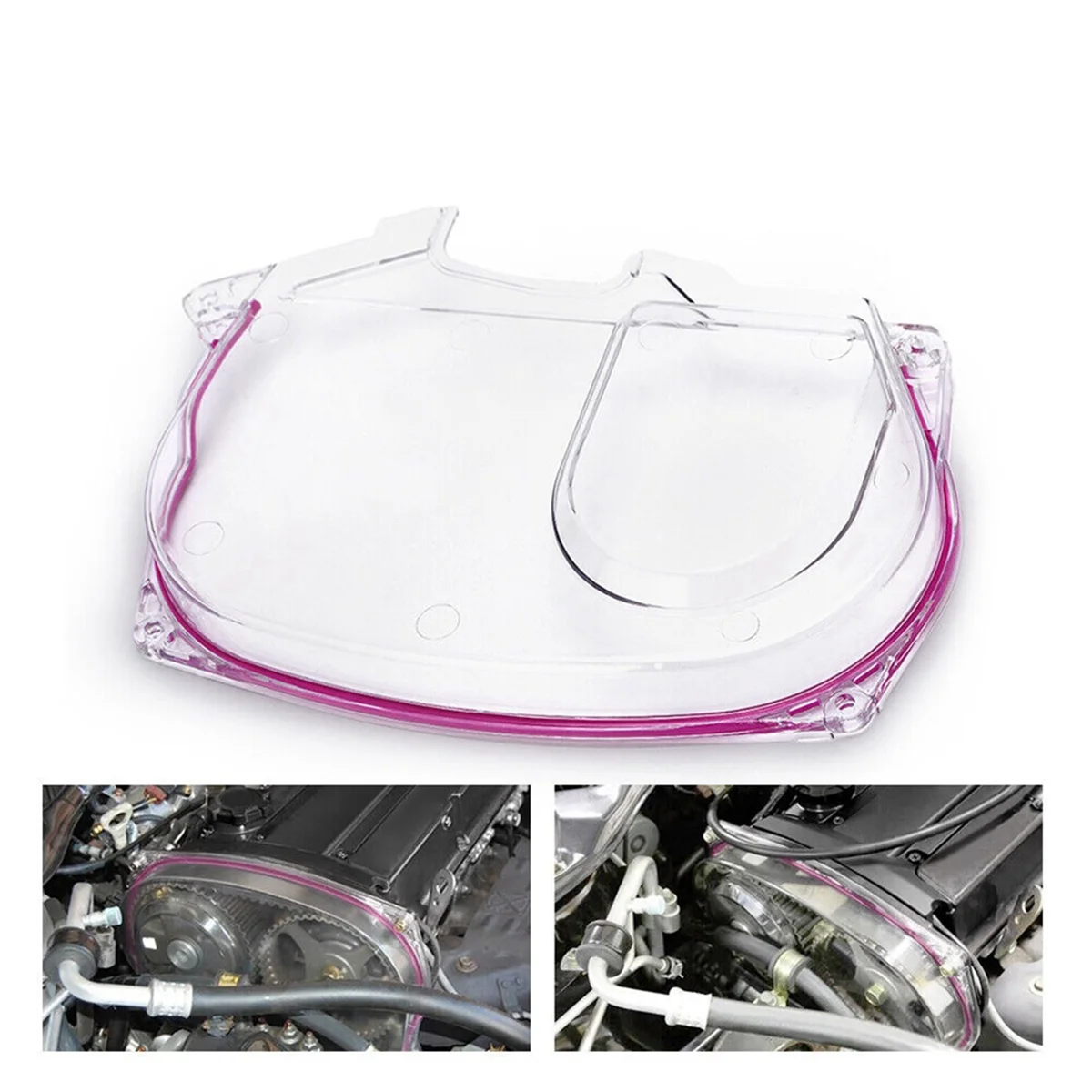 Cam Gear Timing Belt Cover Clear Fit for 9 IX Mivec 4G63