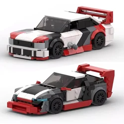 Technical MOC Audied Racing Series 90 Quattro and Ken Block's S1 Hoonitron Speed Vehicles Sets Building Blocks Kid Toys Gift