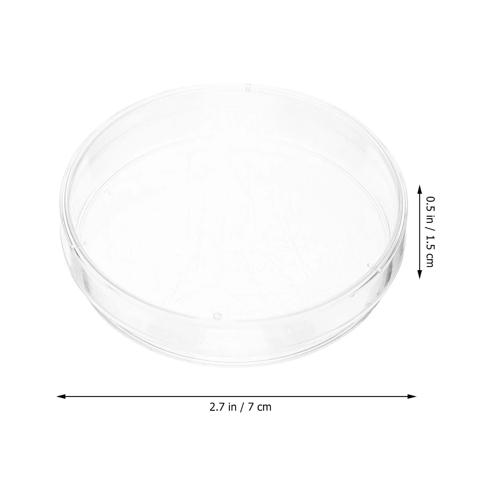 20 шт. пластиковые чашки Петри 70 мм стерильные легкие портативные стерилизованные чашки для культуры с крышкой пластиковая чашка Петри