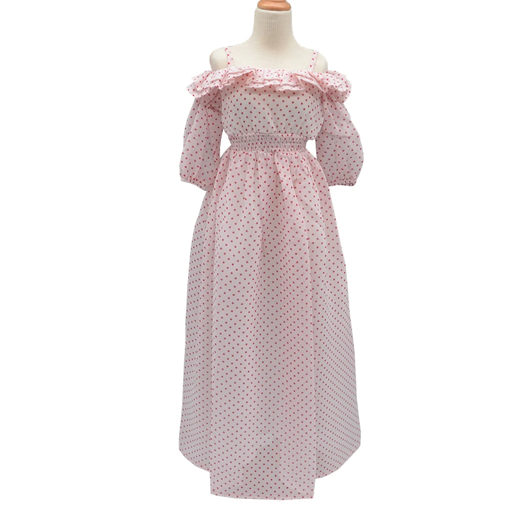 BJD Doll Clothes 1/3 DD SD Doll Fashionable chiffon maxi dress red, pink, black Gifts for Girls
