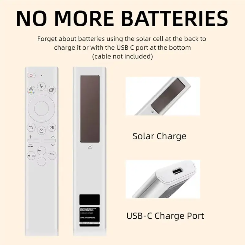 A31T BN59-01391A Solar Voice Remote Control for Smart 4K 8K Neo QLED TV - Eco-Friendly