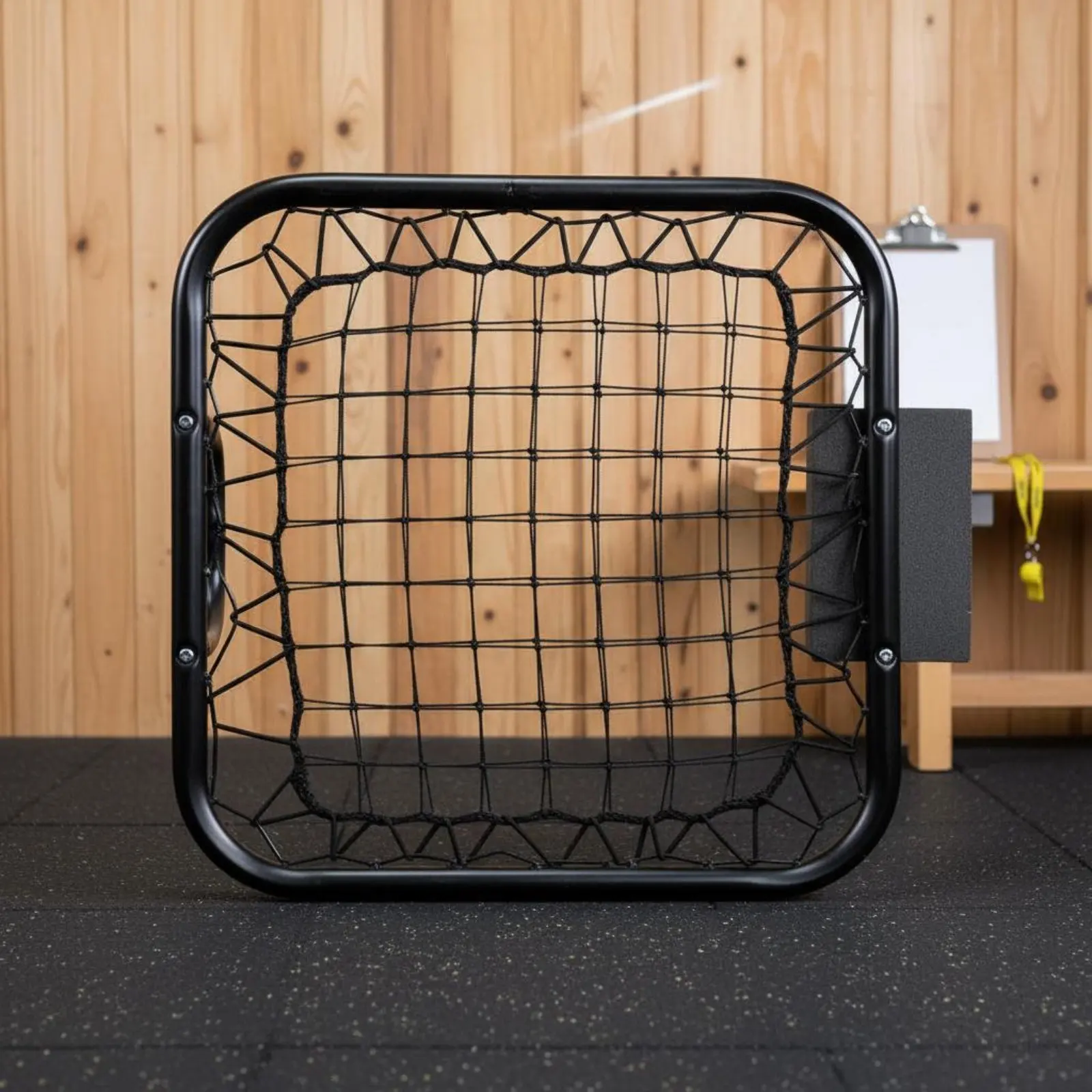 

Goalkeeper Training Rebound Net Easy-Grip Handles Mini Handheld Rebound Net Handheld Soccer Rebounder Sturdy Frame for Beginners