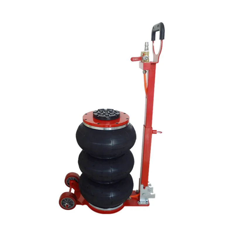 Bag Air Jack 6600lbs Capacity Pneumatic Jack Quick Lift 3T Car Repair Jacks and Floor Jacks Folding Rod Fast Lifting Triple Bag