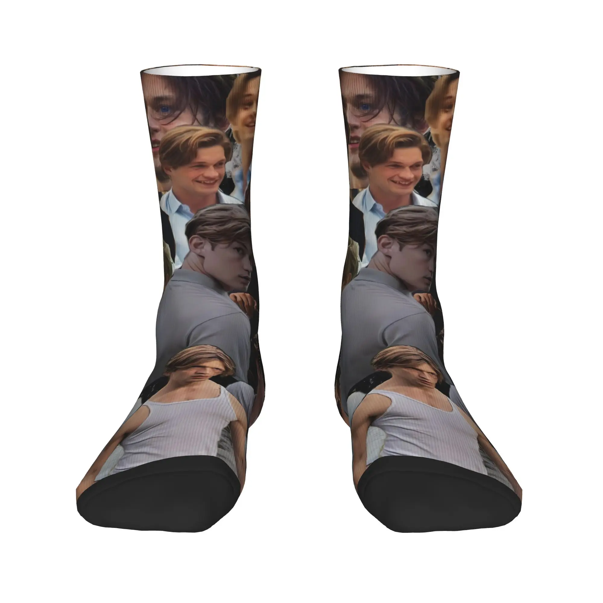 جوارب جيمس بوفورت غير قابلة للانزلاق للنساء والرجال جوارب تزلج ناعمة قابلة للتنفس للخريف جوارب مخصصة مضحكة #2