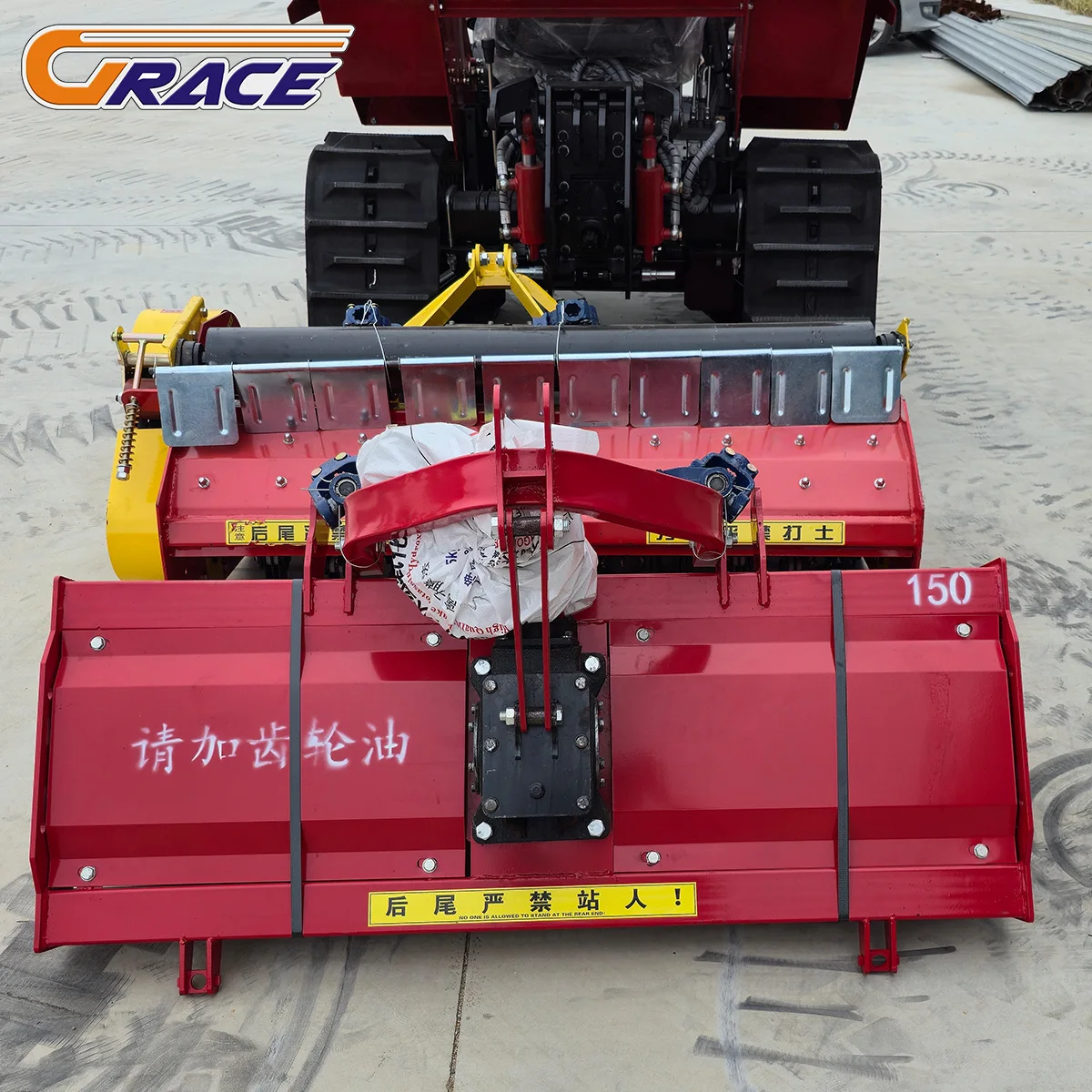 تخصيص 2025 العلامة التجارية الجديدة 120hp الديزل الزاحف جرار المعدات الزراعية الثقيلة ISO CE مصنع معتمد بالجملة