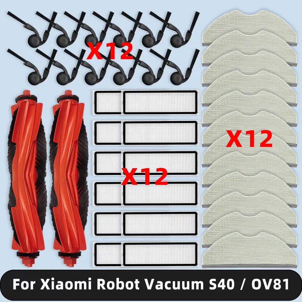 Compatible For ( Xiaomi Robot Vacuum S40 / OV81 ) Replacement