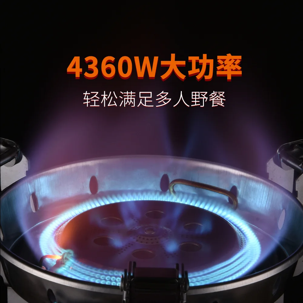 For BRS-69 Camping Gas Furnace Emergency Equipment Outdoor High-Power Ignition High Altitude Windproof Stove Head